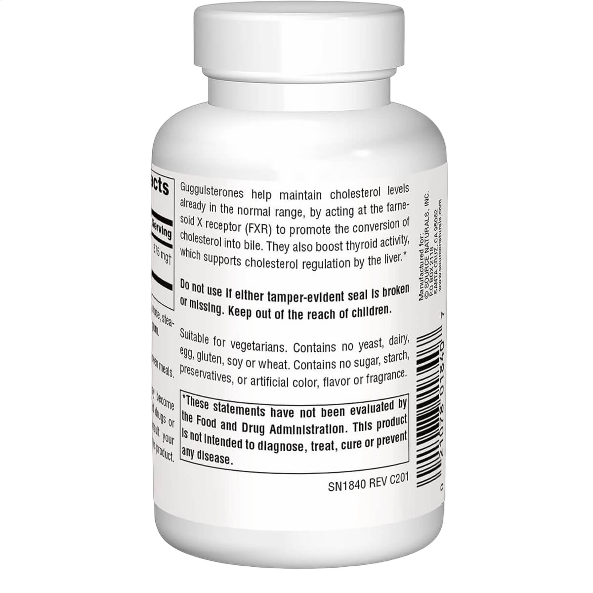 Guggulsterones, 37.5mg