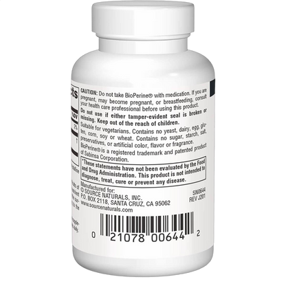 Bioperine, 10mg