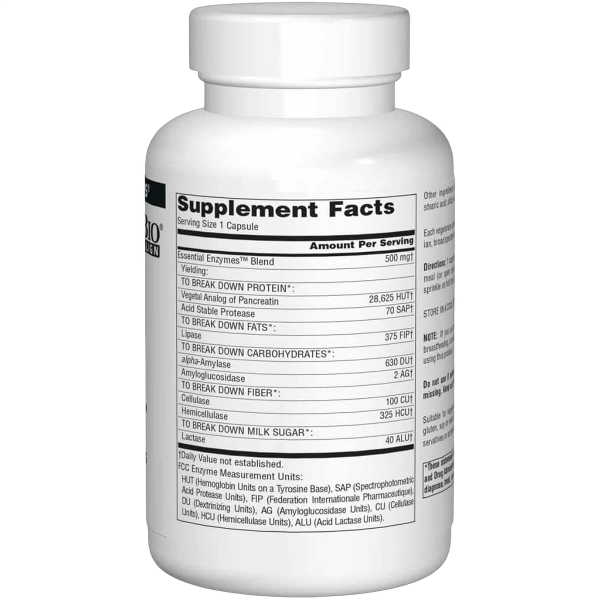 Essential Daily Enzymes, 500mg