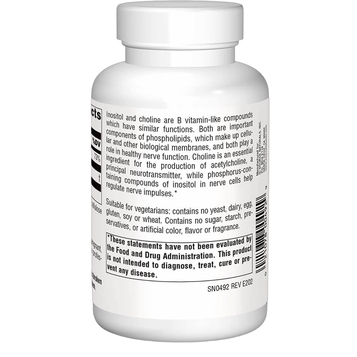 Inositol & Choline, 800mg