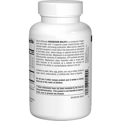 Magnesium Malate, 625mg