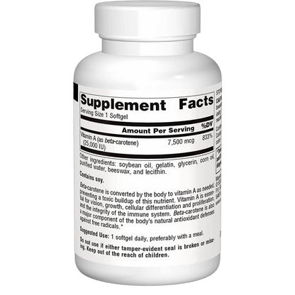 Beta Carotene (25000IU) 7500mg