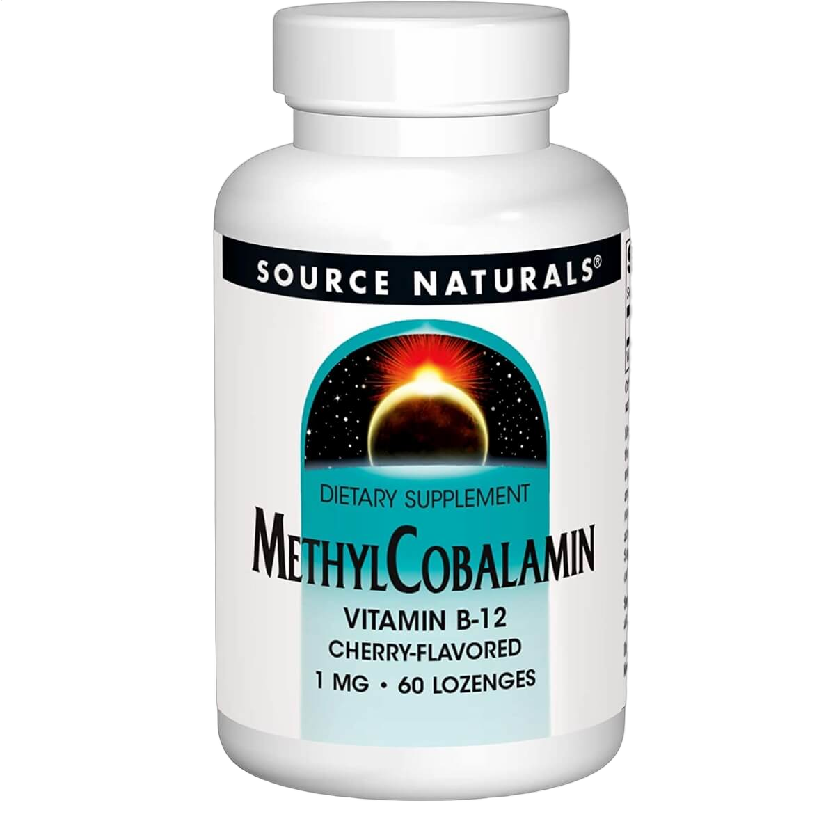 MethylCobalamin Vitamin B-12, 1mg, Cherry Flavoured