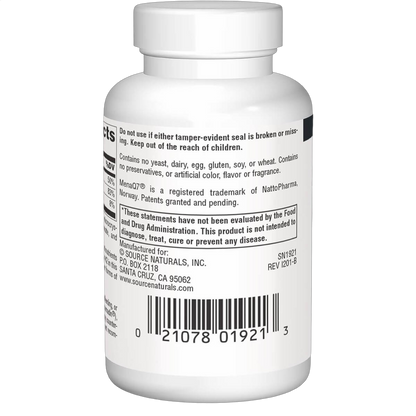 Vitamin K2 + D3, 100mcg