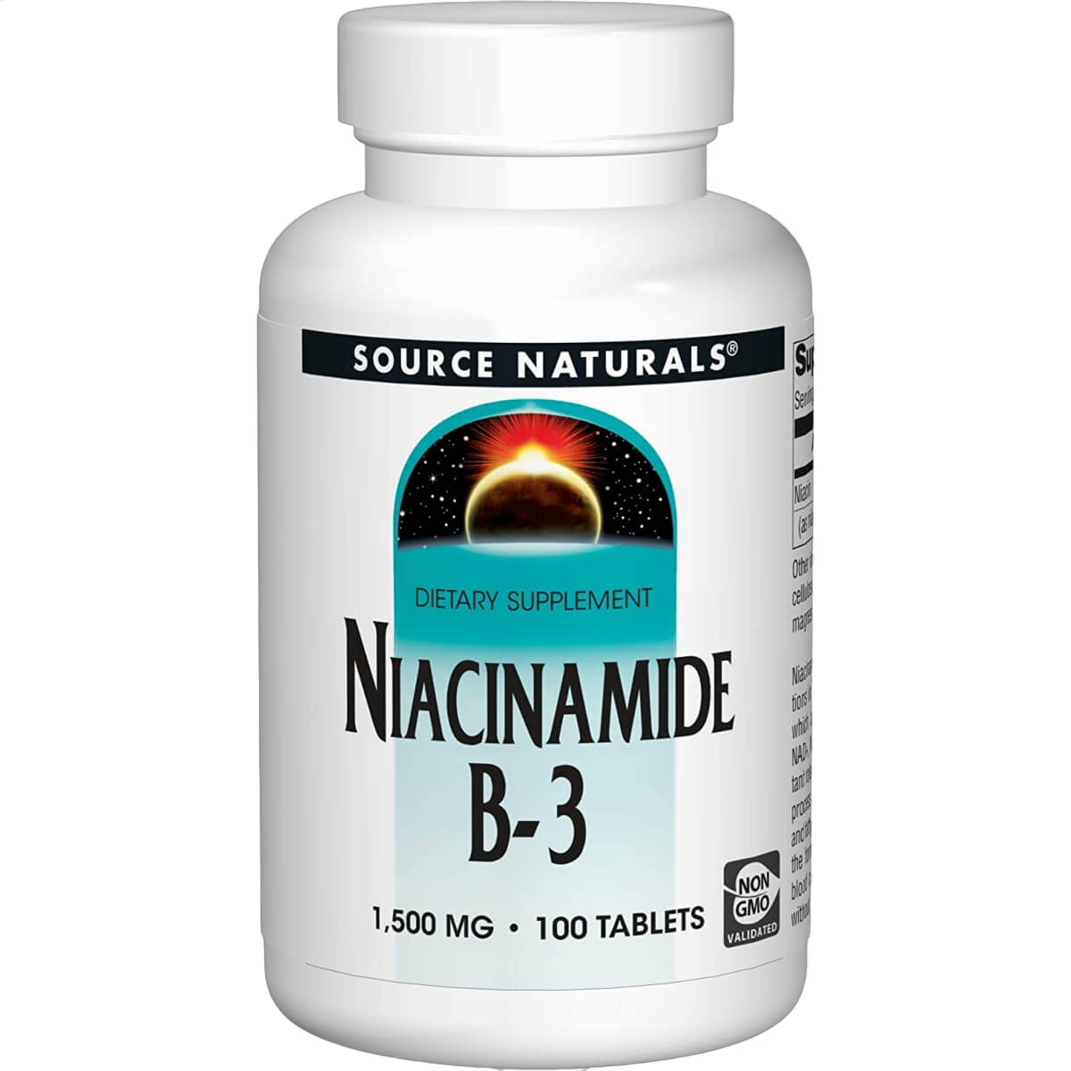 Niacinamide (Vitamin B3), 1500mg