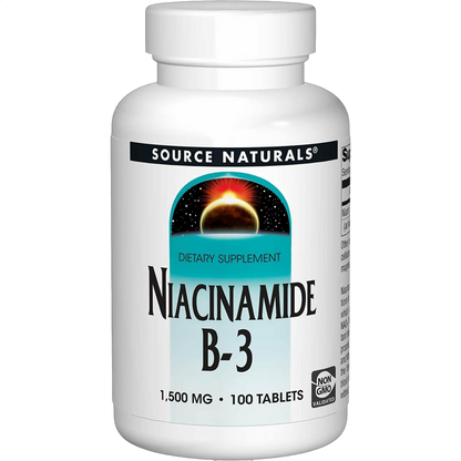Niacinamide (Vitamin B3), 1500mg