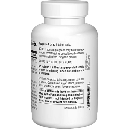 Niacinamide (Vitamin B3), 1500mg