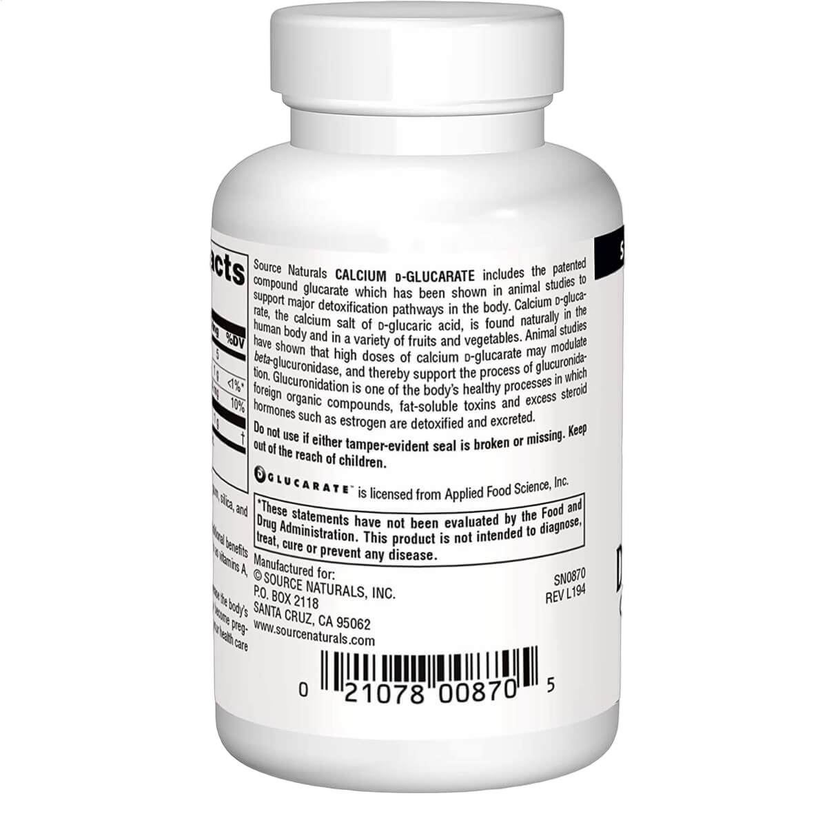 Calcium D-Glucarate