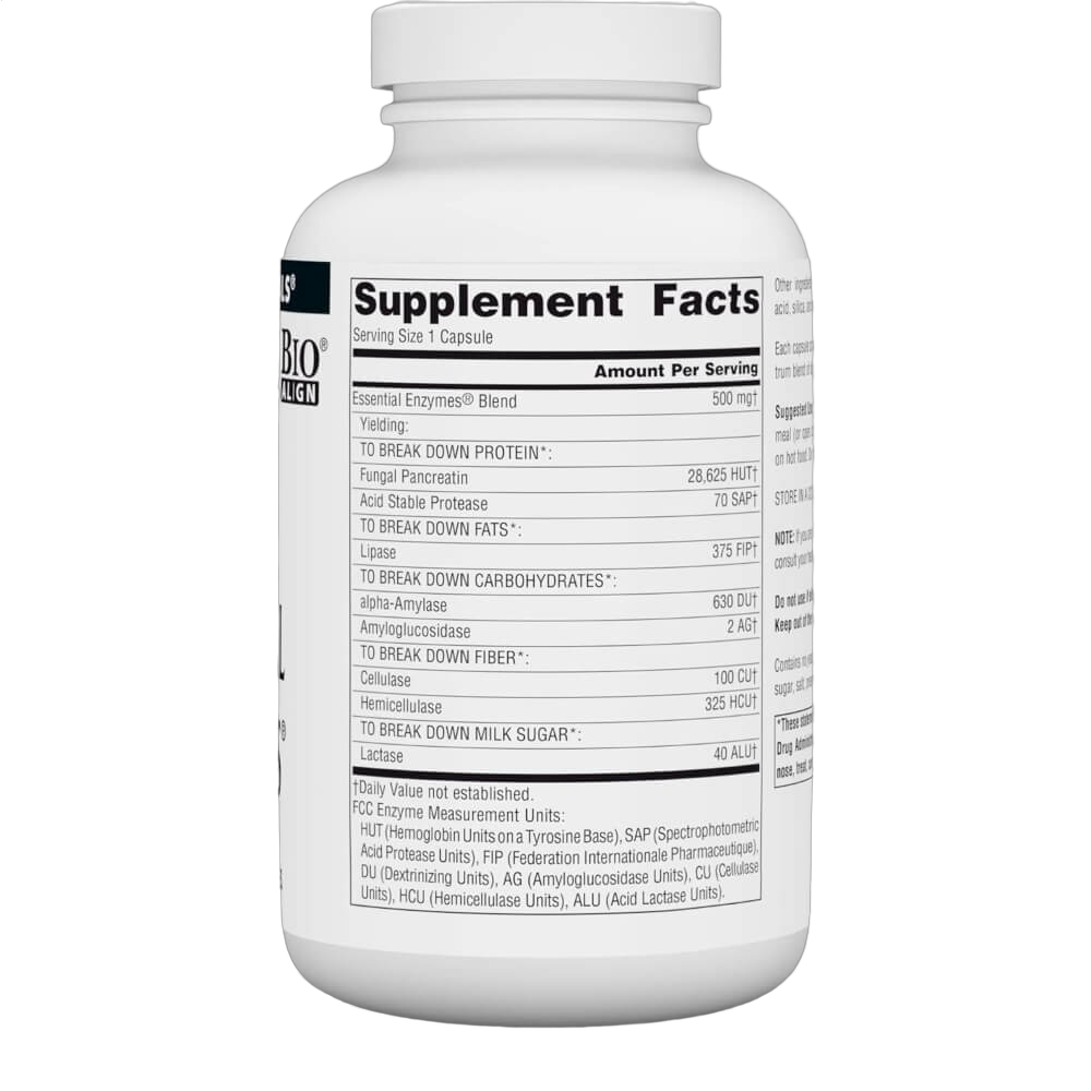 Essential Daily Enzymes, 500mg