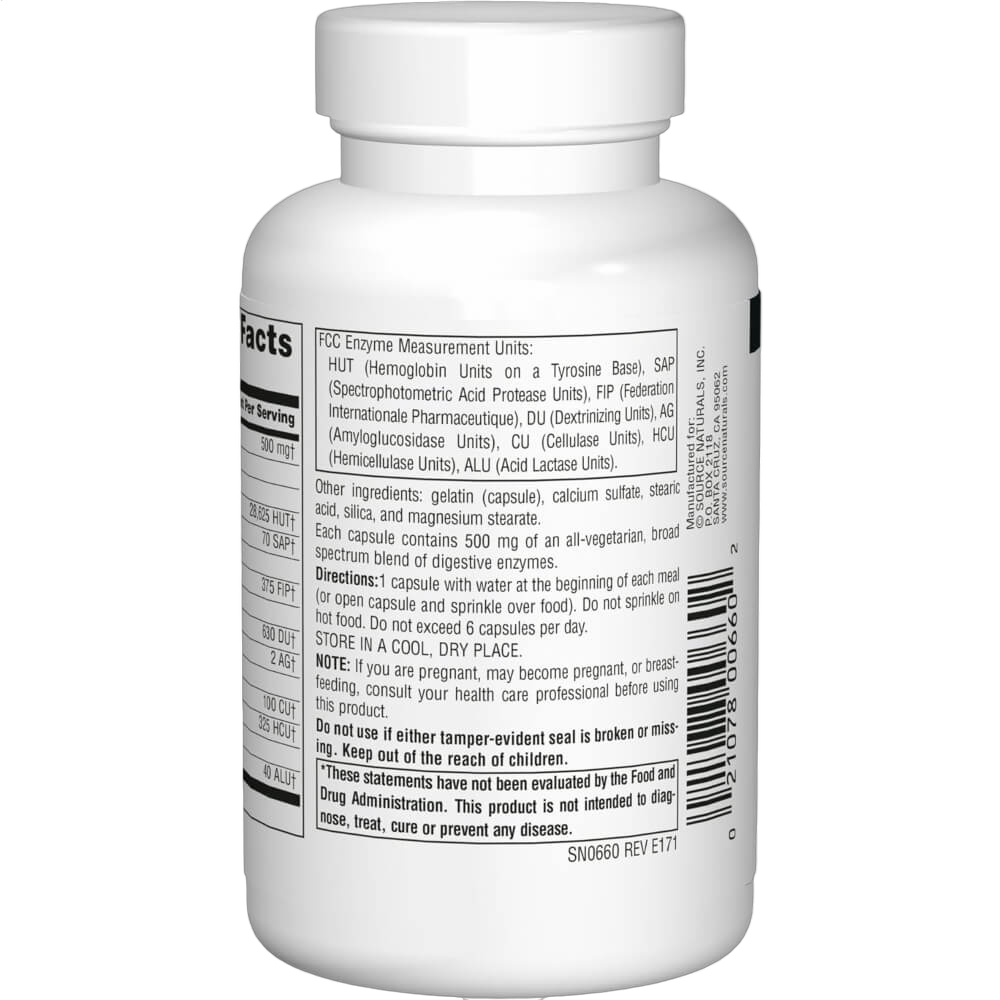 Essential Daily Enzymes, 500mg