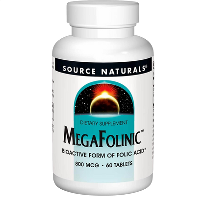 MegaFolinic (Folic Acid), 800mcg