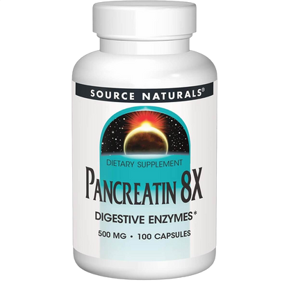 Pancreatin 8X, 500mg
