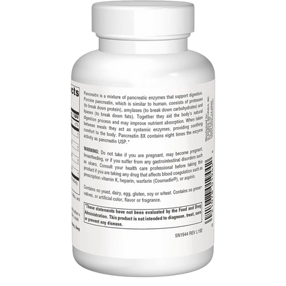 Pancreatin 8X, 500mg
