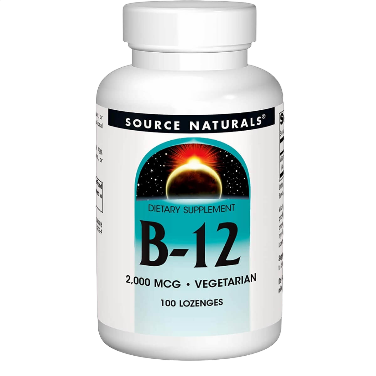 Vitamin B-12, 2000mcg, 100 Lozenge