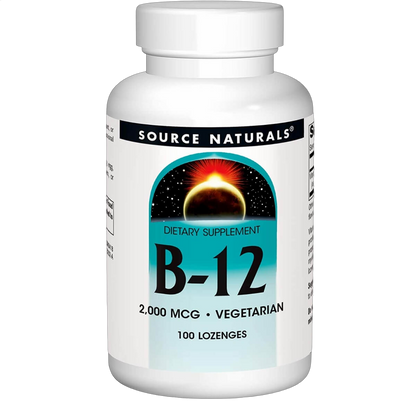 Vitamin B-12, 2000mcg, 100 Lozenge