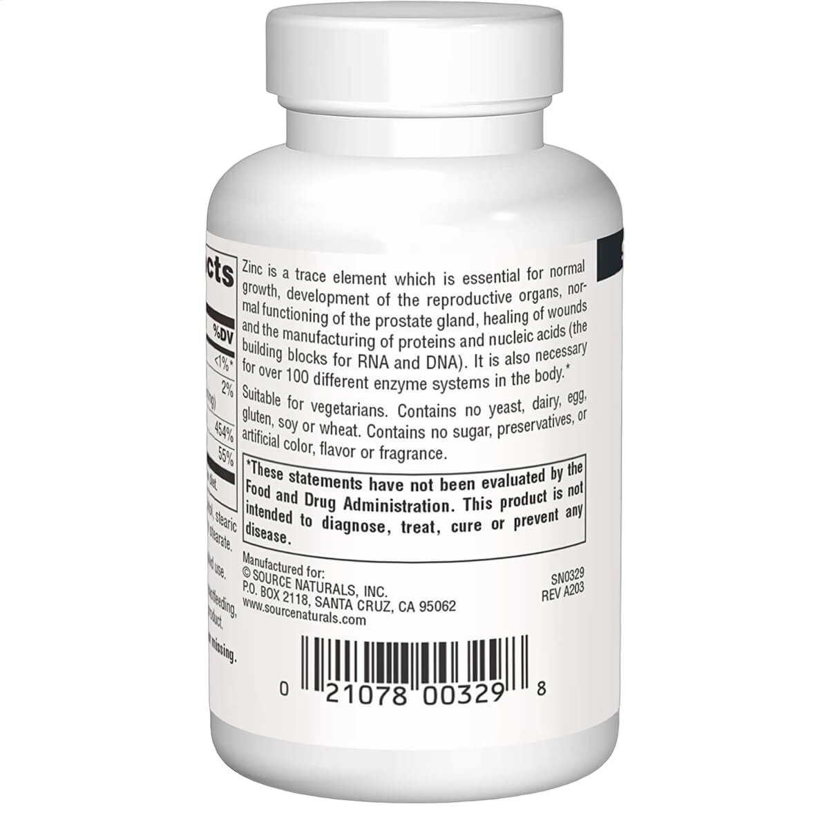 Zinc, 50mg