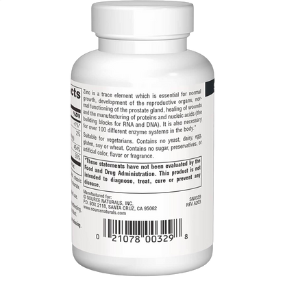 Zinc, 50mg