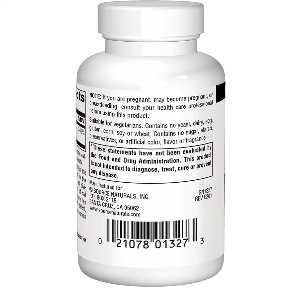 Folic Acid, 800mcg