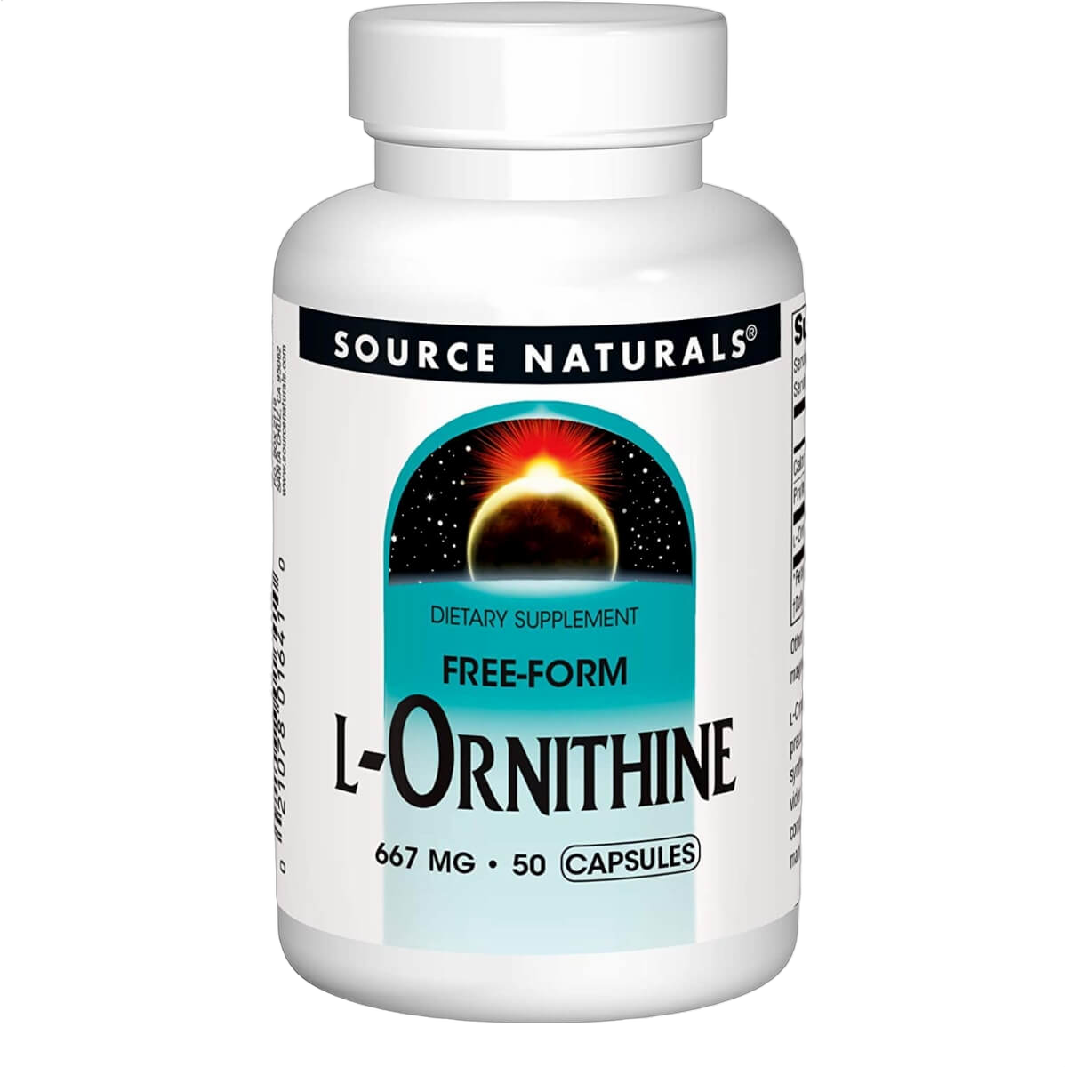 L-Ornithine, 667mg