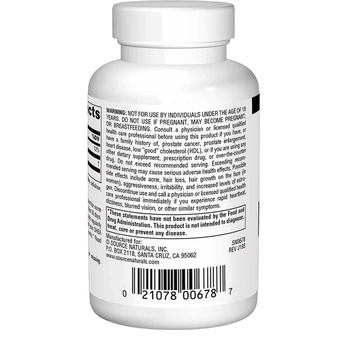 Pregnenolone, 25mg