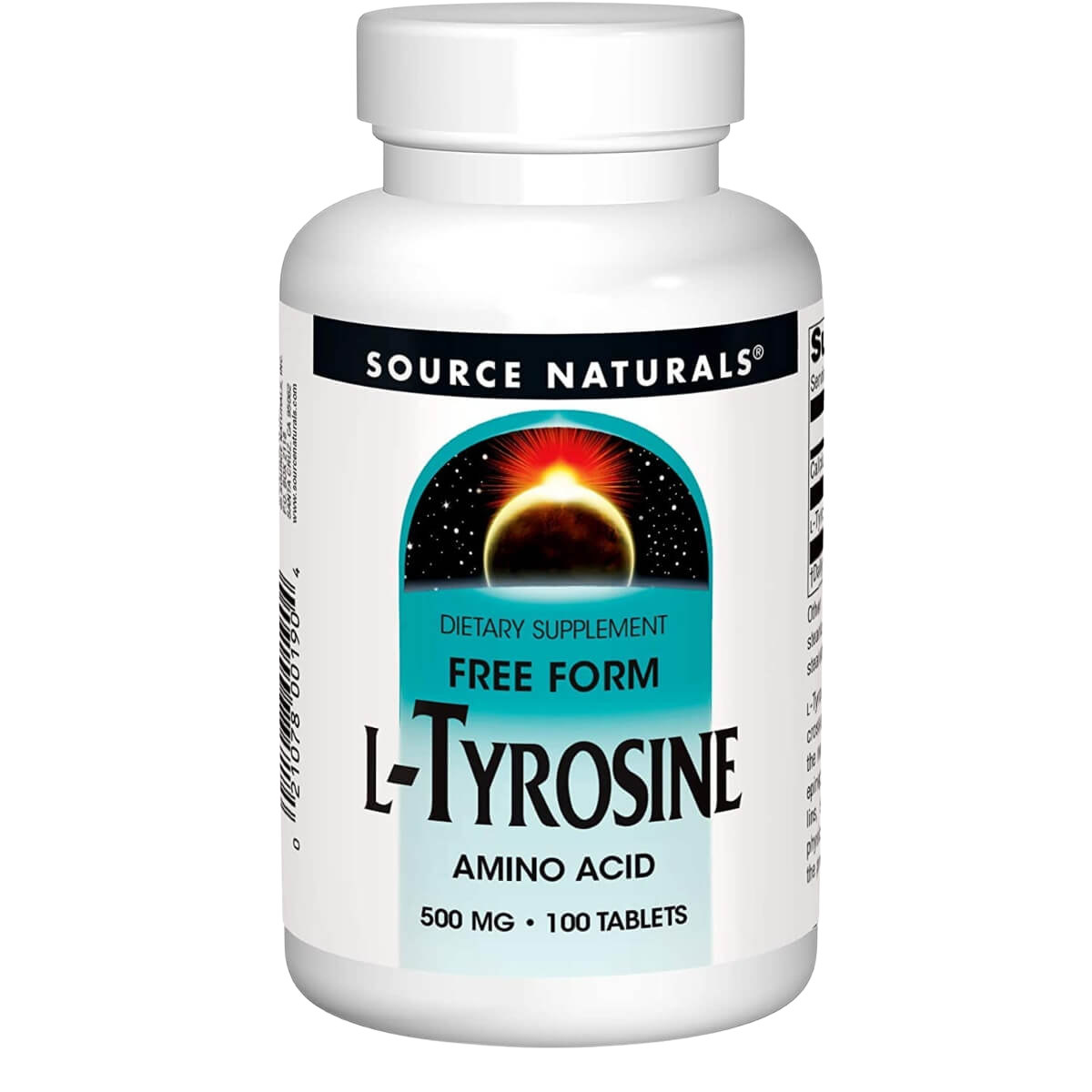 L-Tyrosine, 500mg