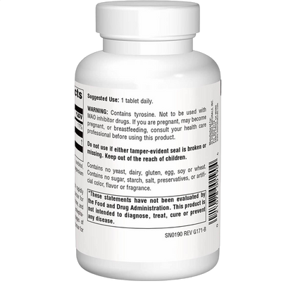 L-Tyrosine, 500mg