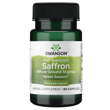 Saffron Whole Ground Stigmas, 15mg
