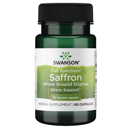 Saffron Whole Ground Stigmas, 15mg