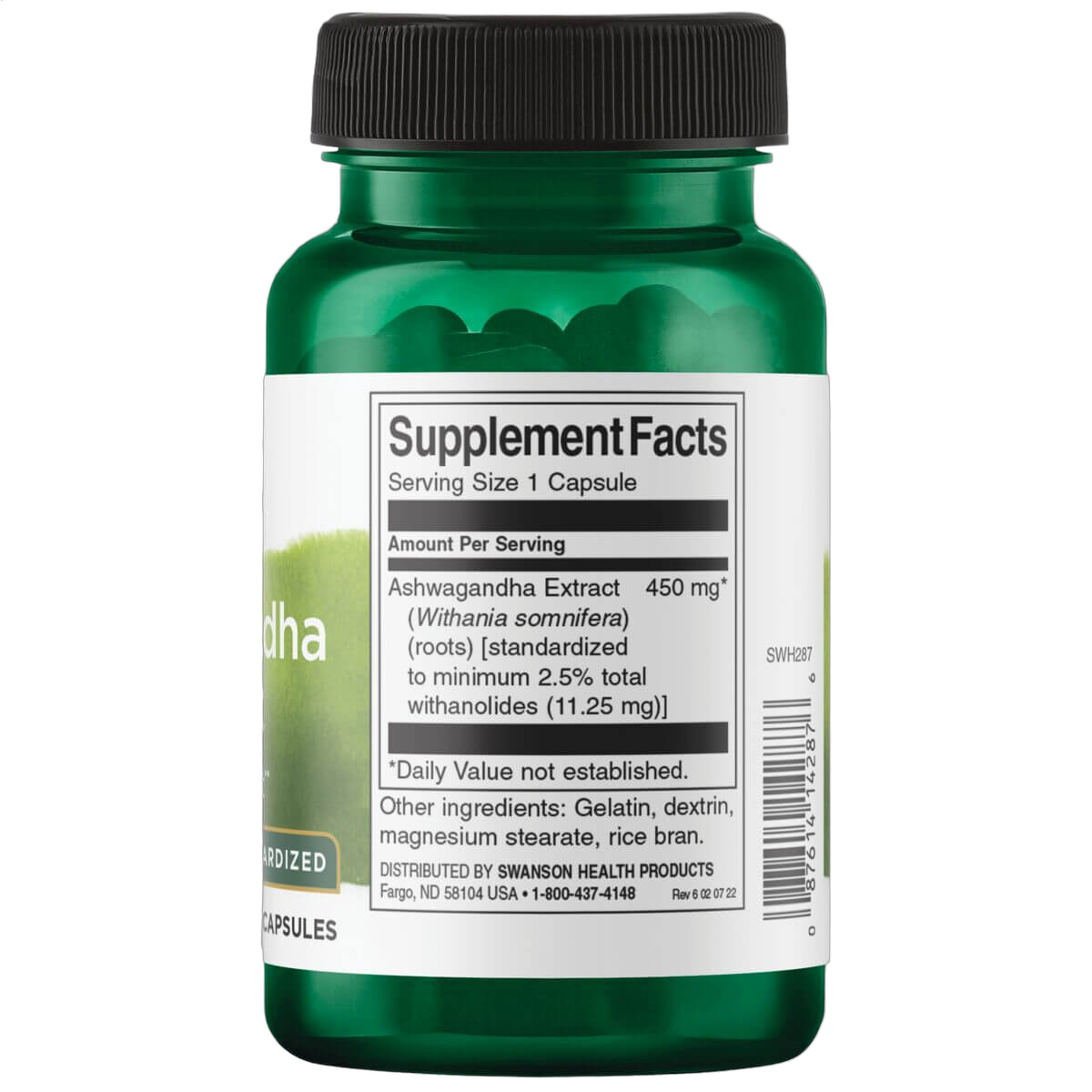 Ashwagandha Extract, 450mg