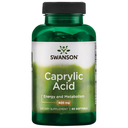 Caprylic Acid, 600mg