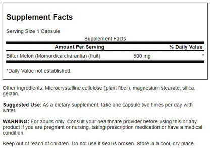 Bitter Melon, 500mg