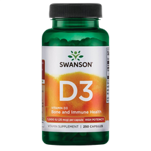 Vitamin D3, High Potency, 1000IU (25mg)