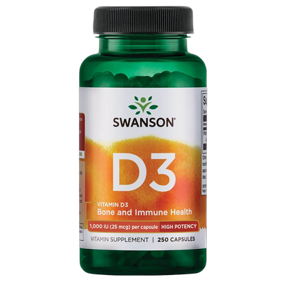 Vitamin D3, 1000IU (25mg)