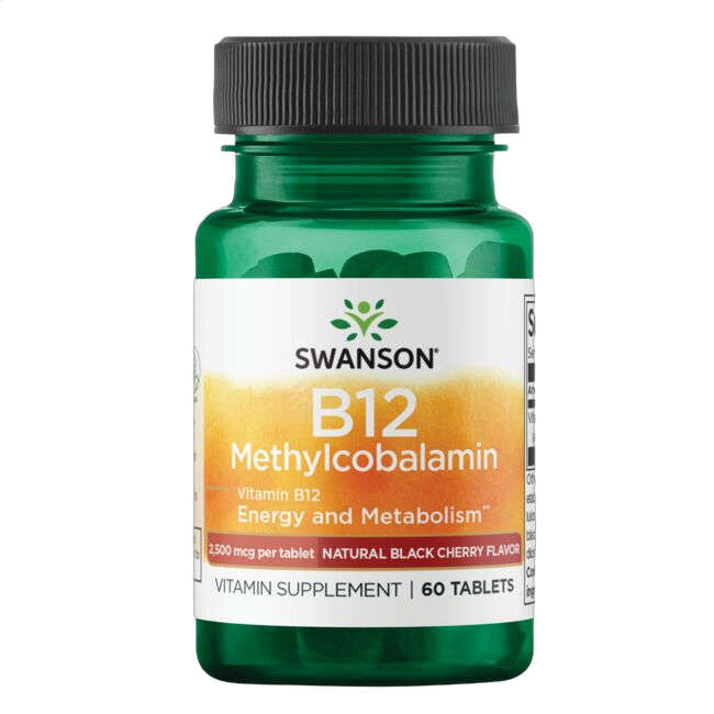 B12 Methylcobalamin, 2500mcg