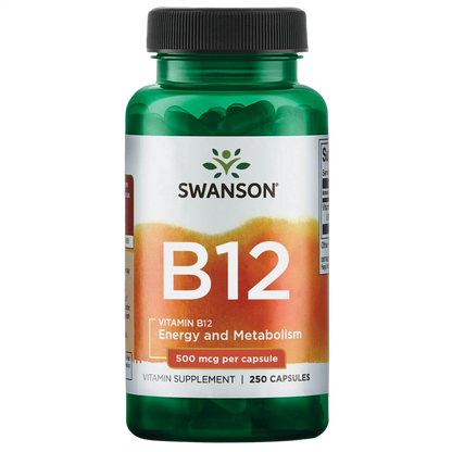 Vitamin B12, 500mcg