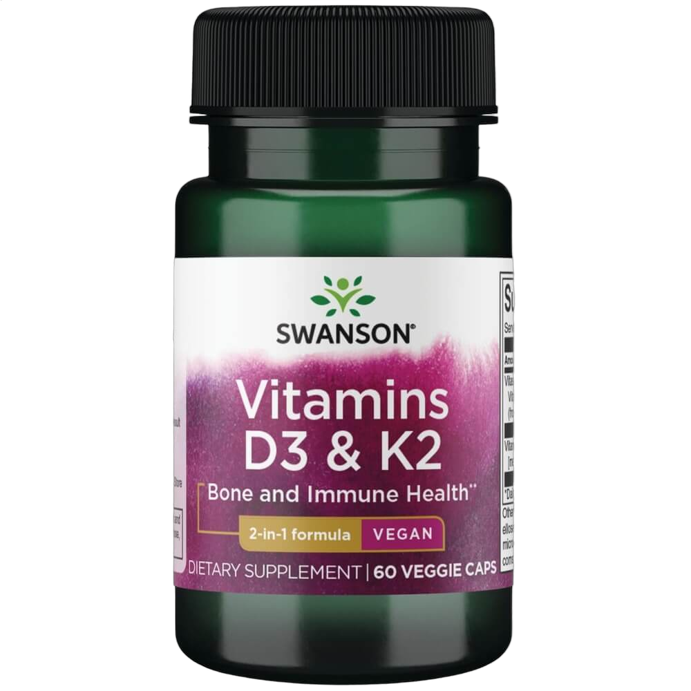 Vitamins D3 & K2, 2000iu & 75mg