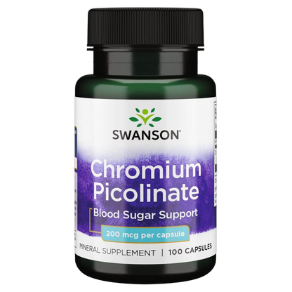 Chromium Picolinate, 200mcg