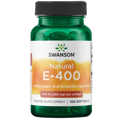 Natural Vitamin E400, 400iu (268mg)