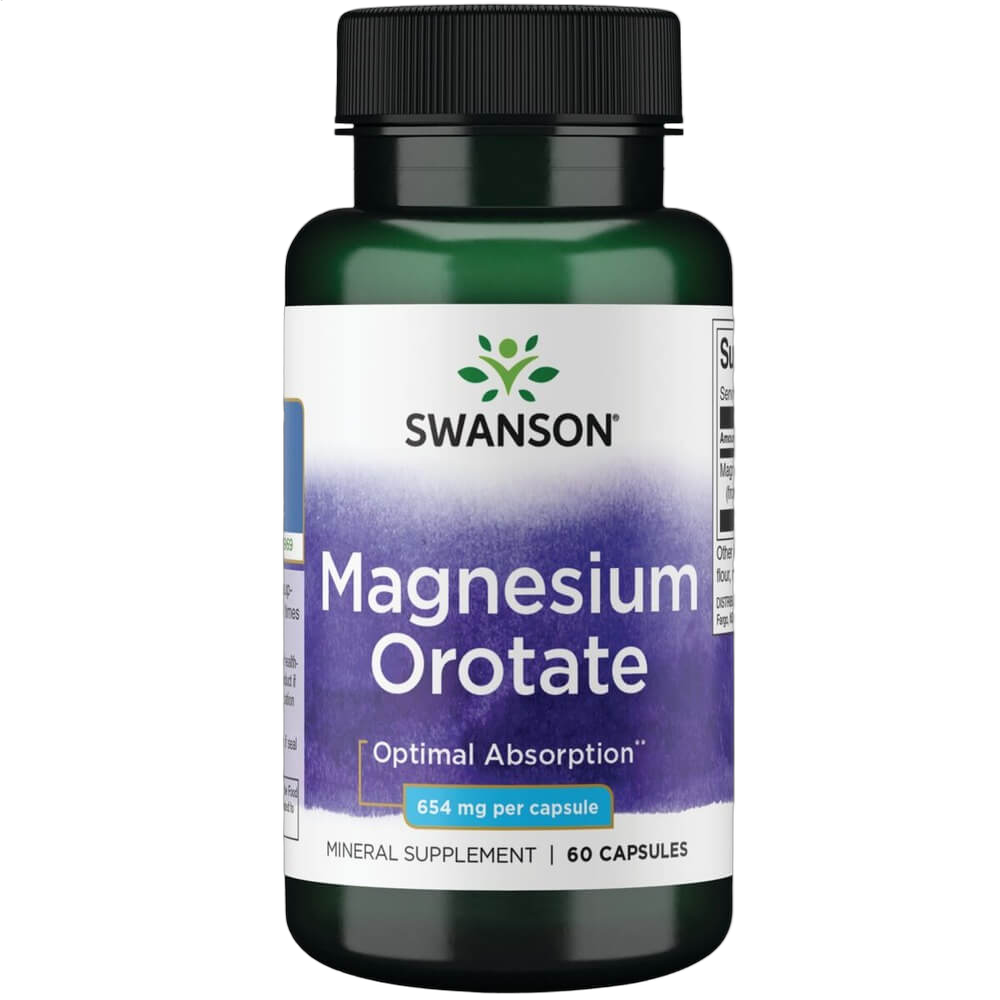 Magnesium Orotate, 654mg