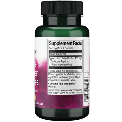 Marine Collagen Peptides, 400mg