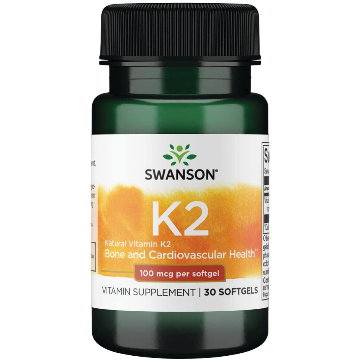 Vitamin K2, 100mcg