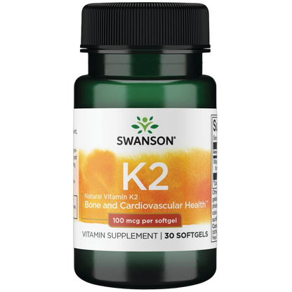 Vitamin K2, 100mcg