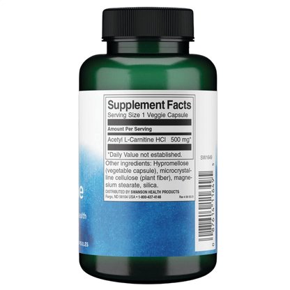 Acetyl L-Carnitine, 500mg