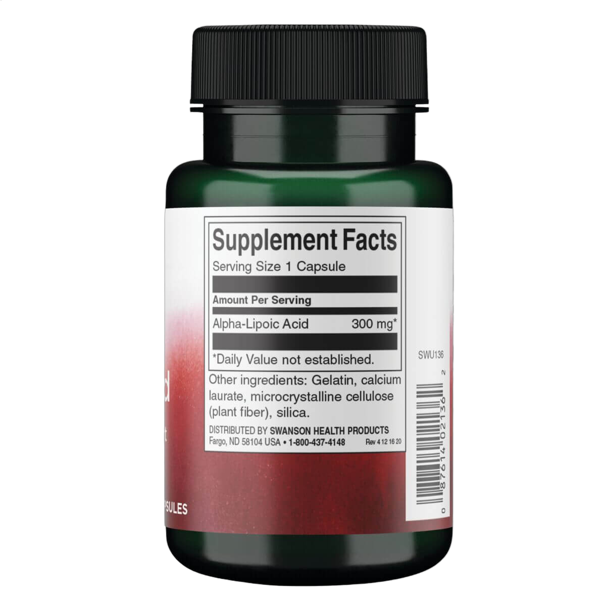 Ultra Alpha Lipoic Acid, 300mg