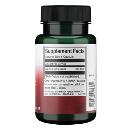 Ultra Alpha Lipoic Acid, 300mg