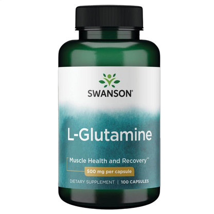 L-Glutamine, 500mg