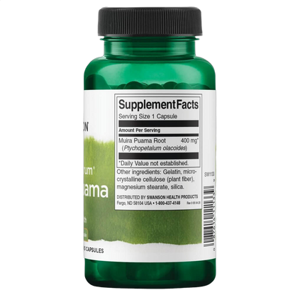 Full Spectrum Muira Puama, 400mg