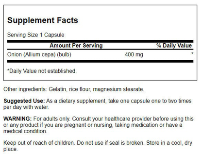 Full Spectrum Onion Bulb, 400mg