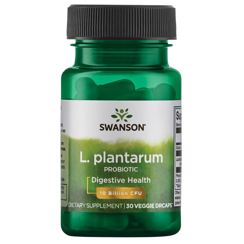 L. plantarum Probiotic, 10 Billion CFU, Delayed Release Capsules