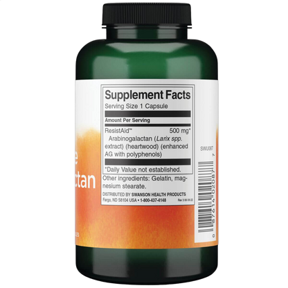 Larch Tree Arabinogalactan, 500mg